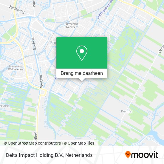 Delta Impact Holding B.V. kaart