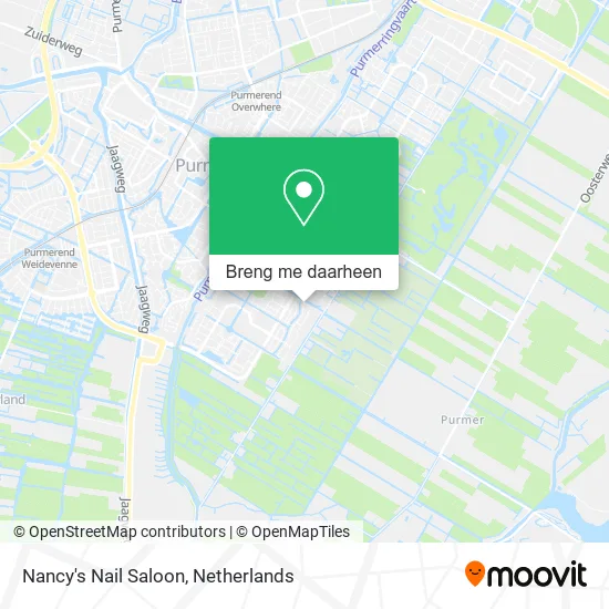 Nancy's Nail Saloon kaart