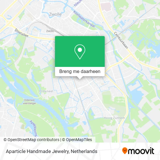 Aparticle Handmade Jewelry kaart