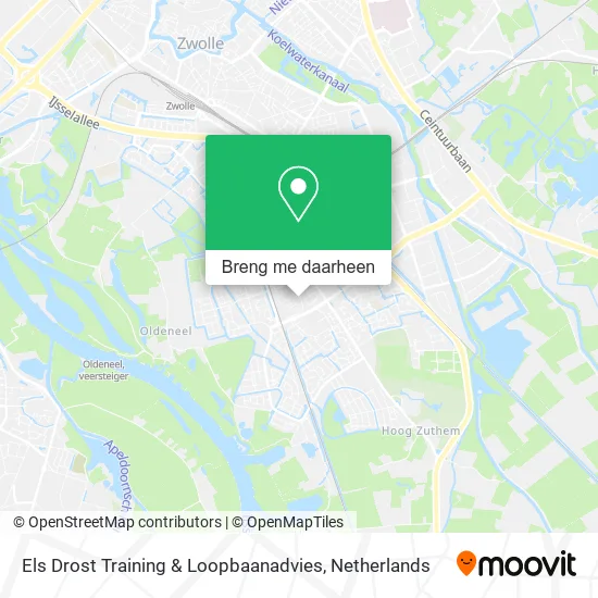 Els Drost Training & Loopbaanadvies kaart