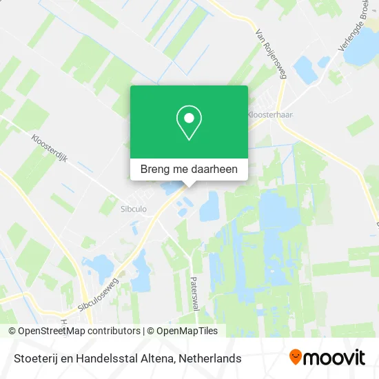 Stoeterij en Handelsstal Altena kaart