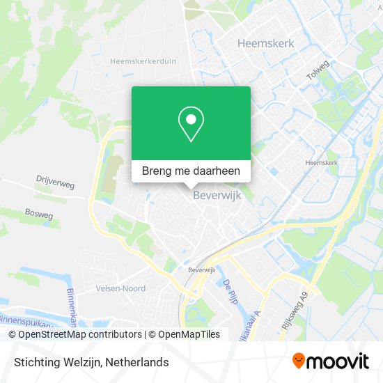 Stichting Welzijn kaart