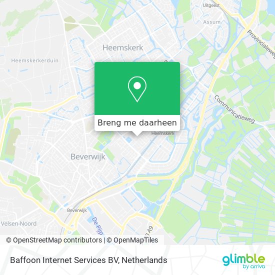 Baffoon Internet Services BV kaart