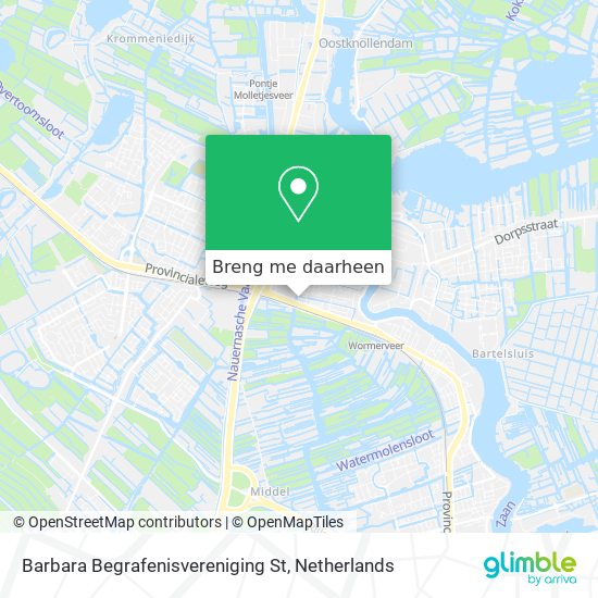 Barbara Begrafenisvereniging St kaart