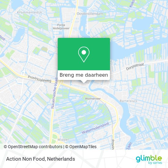 Action Non Food kaart