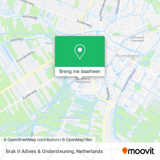Brak It Advies & Ondersteuning kaart