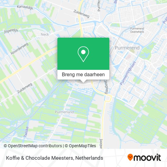 Koffie & Chocolade Meesters kaart