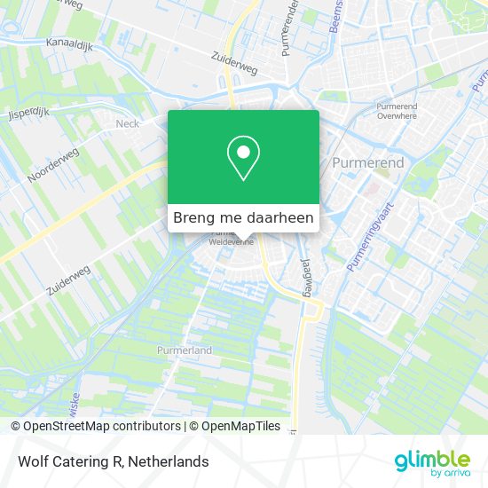 Wolf Catering R kaart