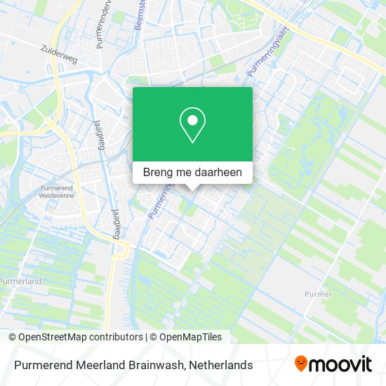 Purmerend Meerland Brainwash kaart