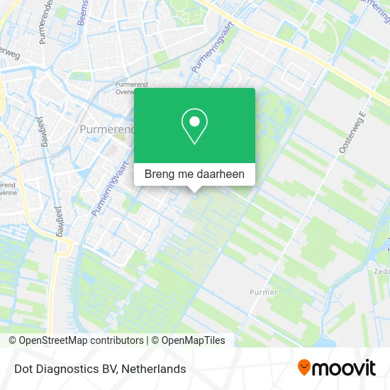 Dot Diagnostics BV kaart