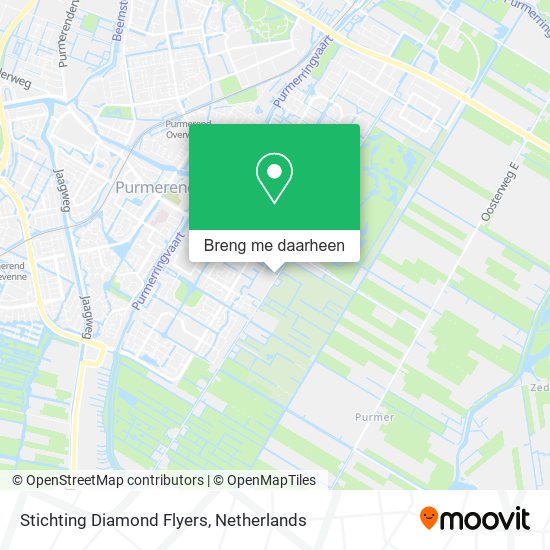 Stichting Diamond Flyers kaart