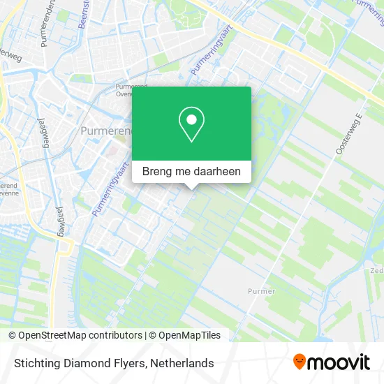 Stichting Diamond Flyers kaart