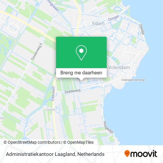 Administratiekantoor Laagland kaart