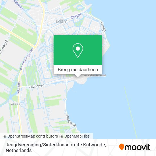 Jeugdvereniging / Sinterklaascomite Katwoude kaart