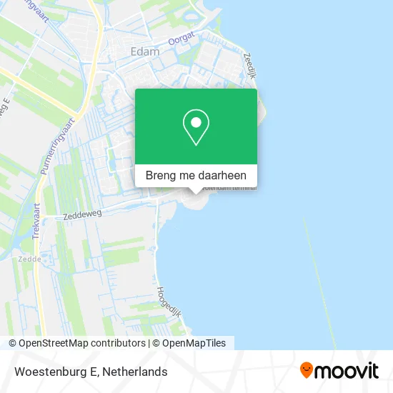Woestenburg E kaart