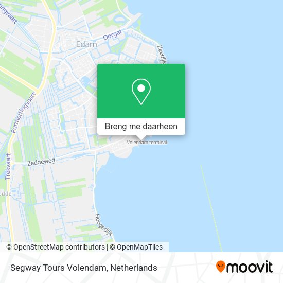 Segway Tours Volendam kaart