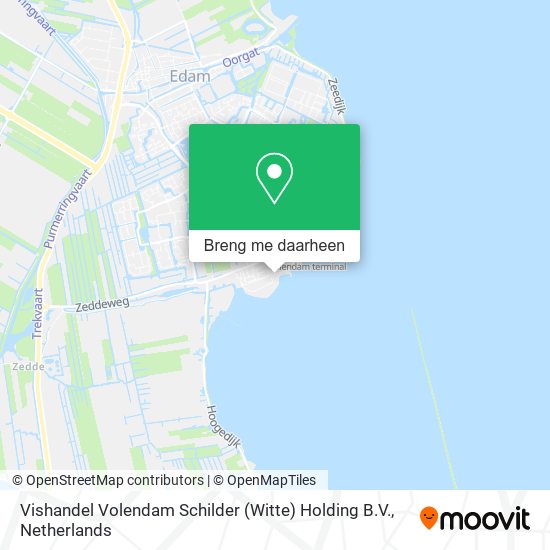 Vishandel Volendam Schilder (Witte) Holding B.V. kaart