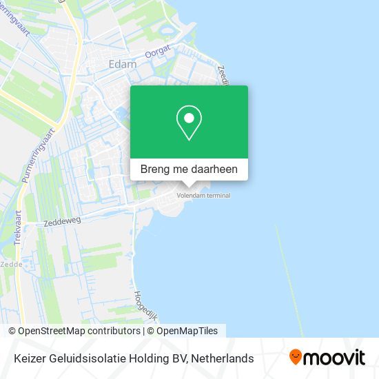 Keizer Geluidsisolatie Holding BV kaart