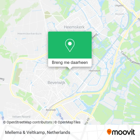 Mellema & Veltkamp kaart