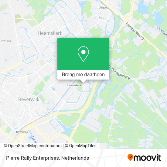 Pierre Rally Enterprises kaart
