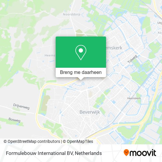 Formulebouw International BV kaart