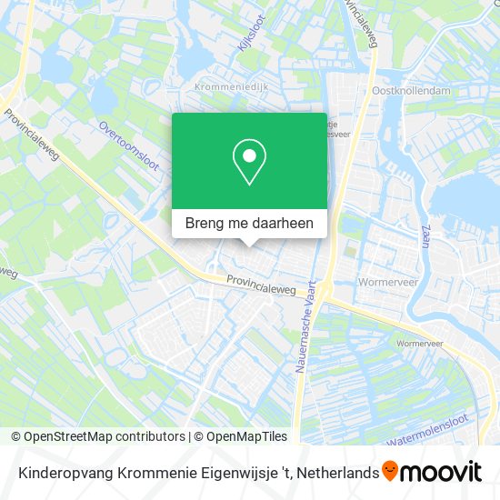 Kinderopvang Krommenie Eigenwijsje 't kaart