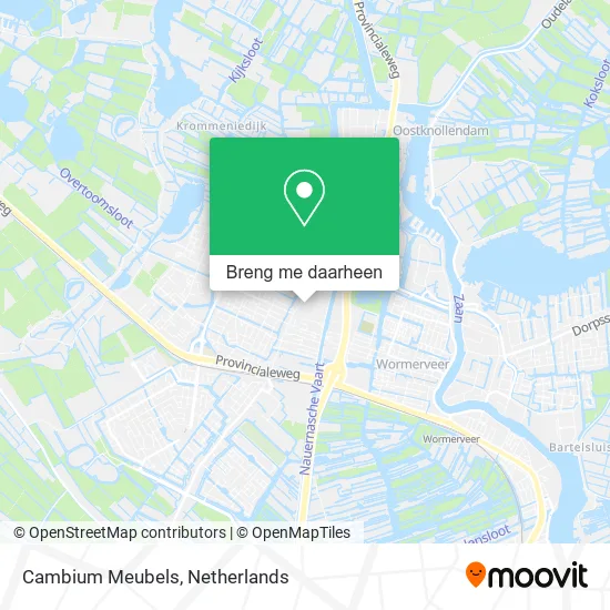 Cambium Meubels kaart