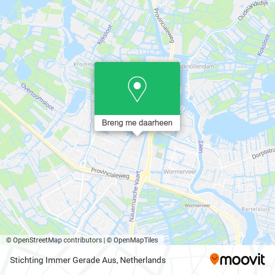 Stichting Immer Gerade Aus kaart