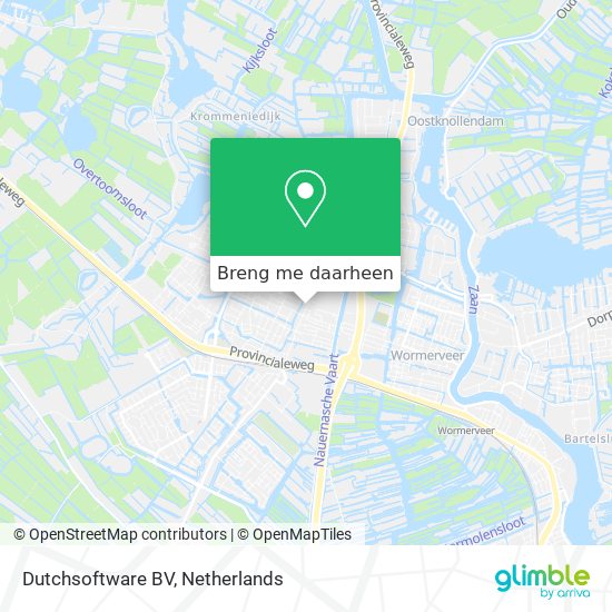 Dutchsoftware BV kaart