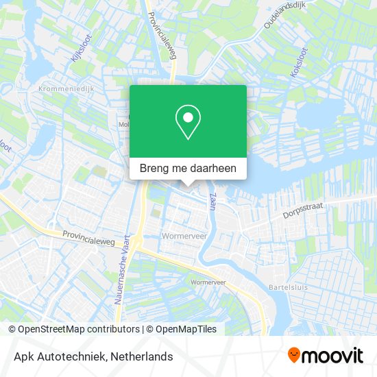 Apk Autotechniek kaart