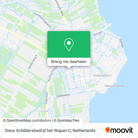 Steur Schildersbedrijf het Wapen C kaart