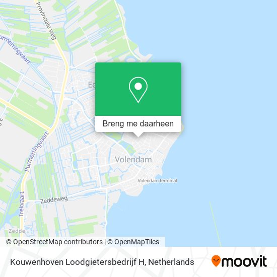 Kouwenhoven Loodgietersbedrijf H kaart
