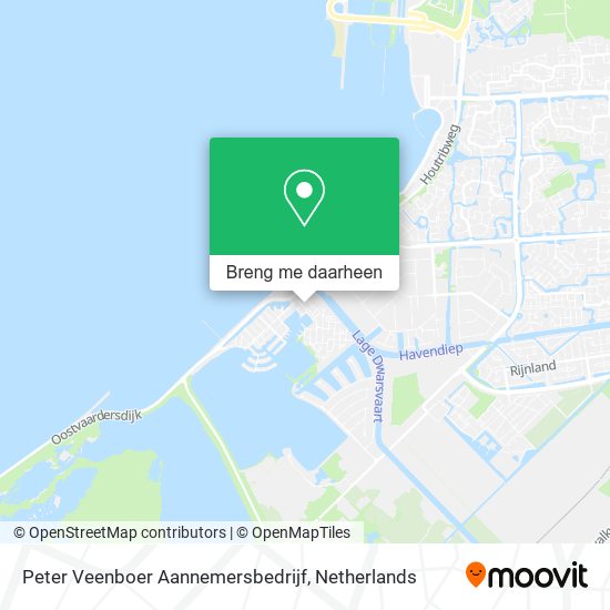 Peter Veenboer Aannemersbedrijf kaart