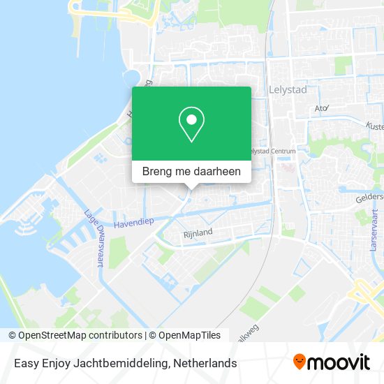 Easy Enjoy Jachtbemiddeling kaart