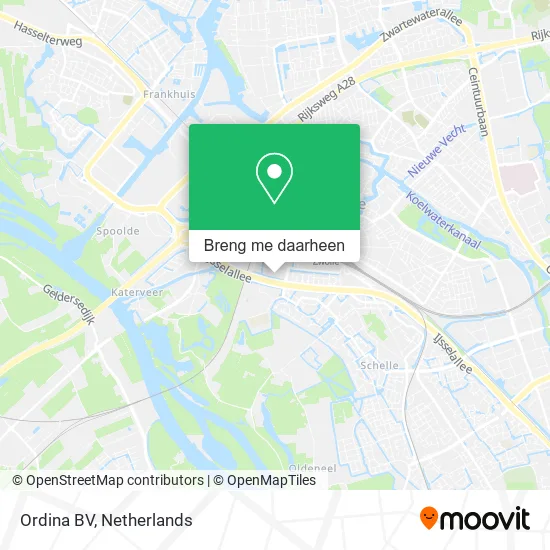 Ordina BV kaart