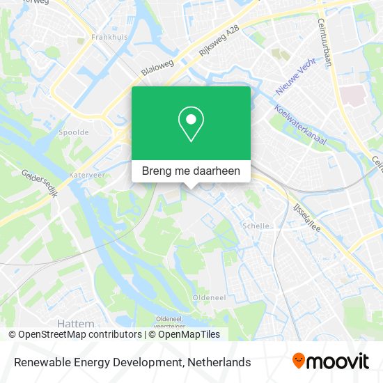 Renewable Energy Development kaart