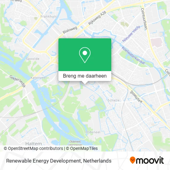 Renewable Energy Development kaart