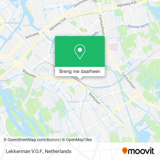 Lekkerman V.O.F. kaart