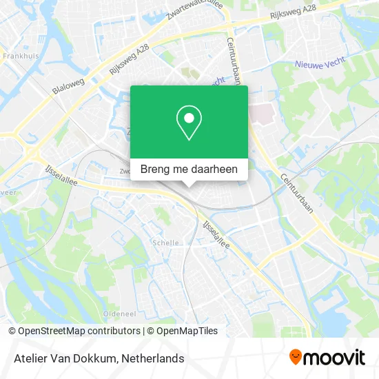 Atelier Van Dokkum kaart