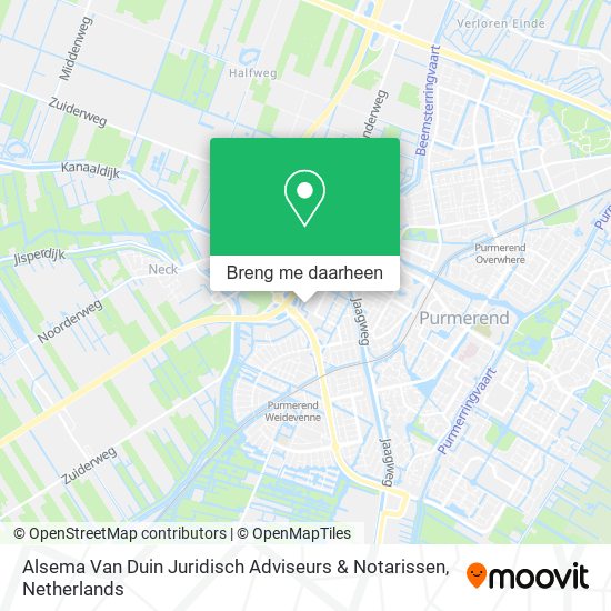 Alsema Van Duin Juridisch Adviseurs & Notarissen kaart