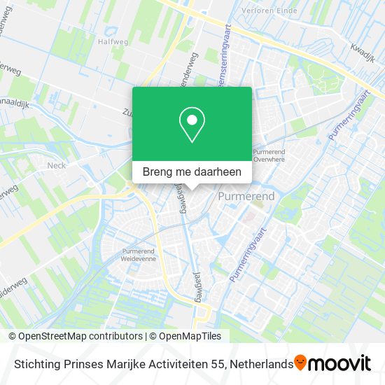 Stichting Prinses Marijke Activiteiten 55 kaart