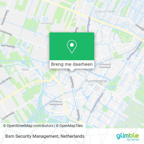 Bsm Security Management kaart