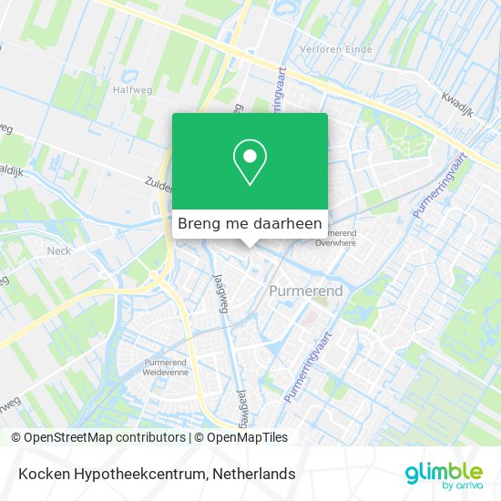 Kocken Hypotheekcentrum kaart