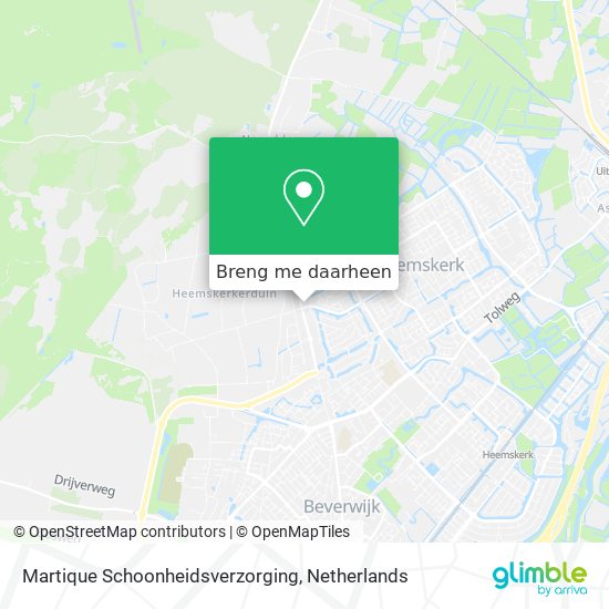 Martique Schoonheidsverzorging kaart