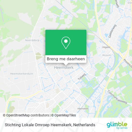 Stichting Lokale Omroep Heemskerk kaart