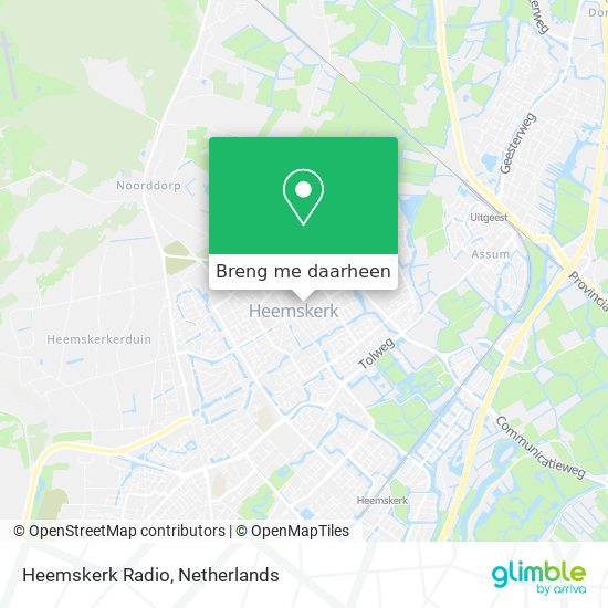 Heemskerk Radio kaart