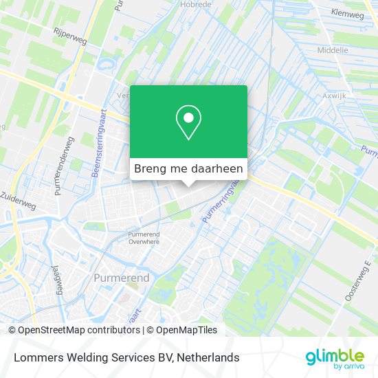 Lommers Welding Services BV kaart