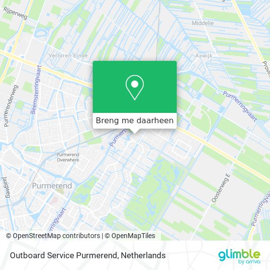 Outboard Service Purmerend kaart