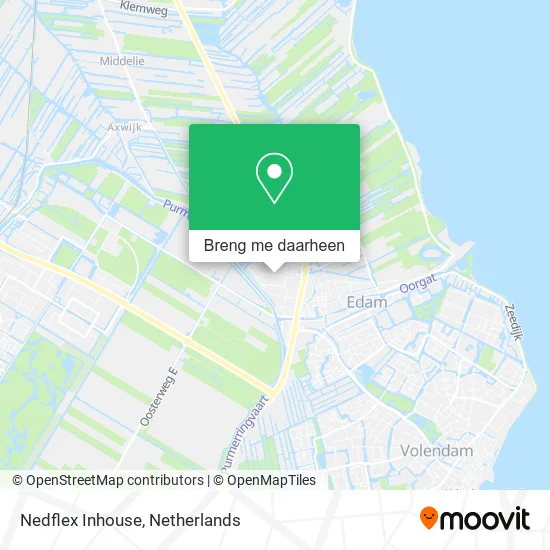 Nedflex Inhouse kaart