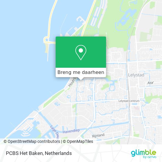 PCBS Het Baken kaart